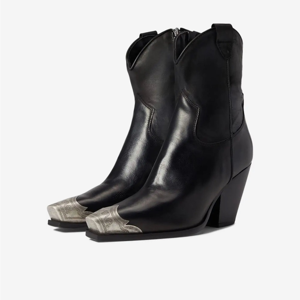 Free People black Brayden boot 40